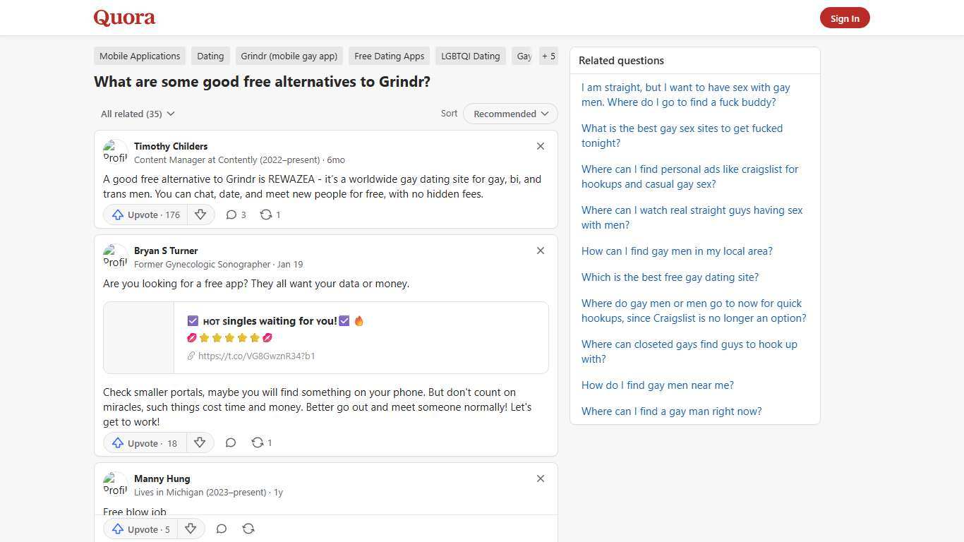 What are some good free alternatives to Grindr? - Quora